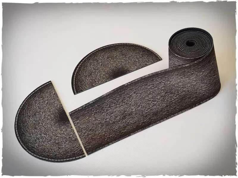 Terrain Mat: Cobblestone Road Stripe