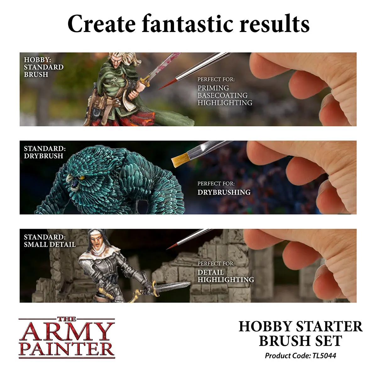 Brush Set: The Army Painter - Hobby Starter - Image 2