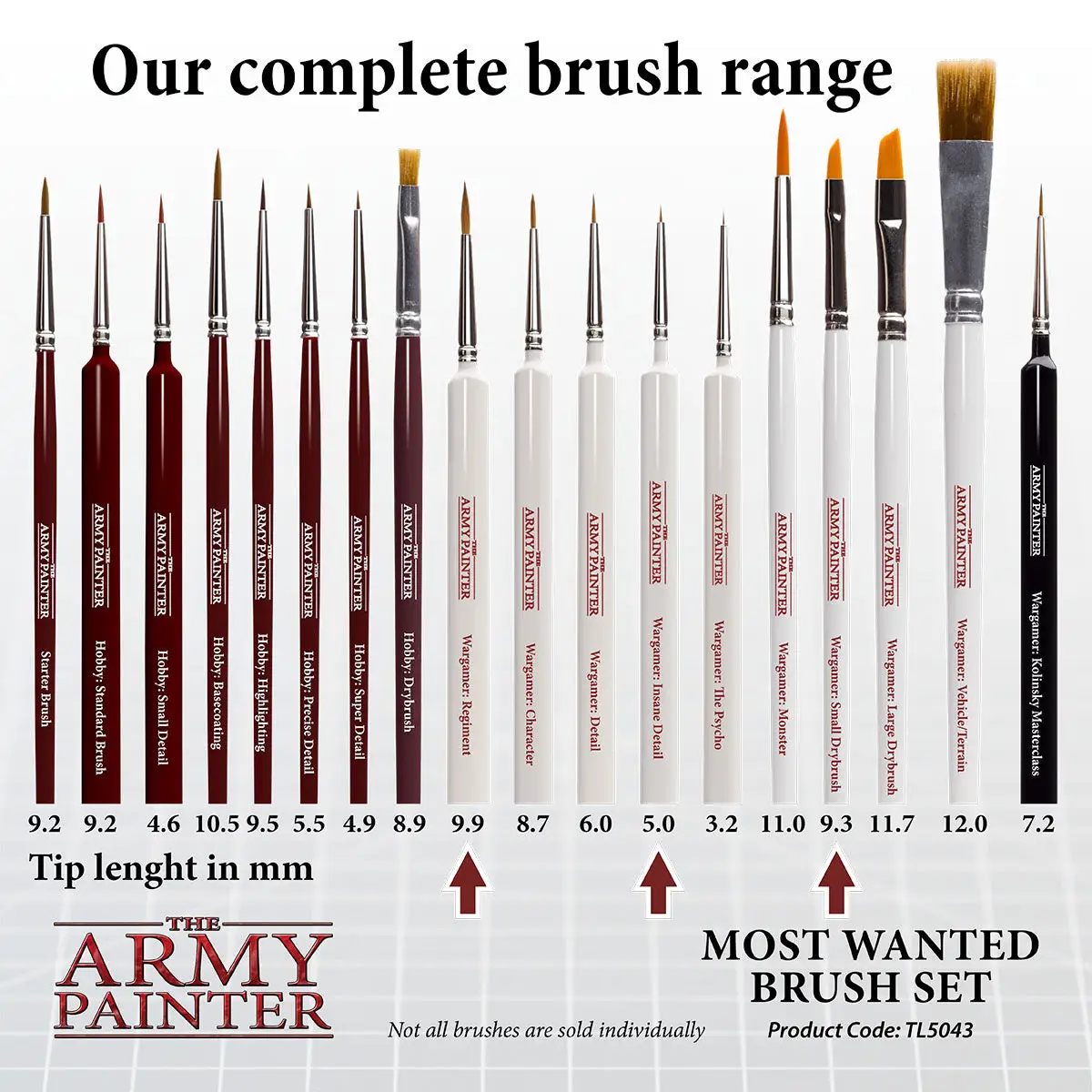 Brush Set: The Army Painter - Most Wanted - Image 3