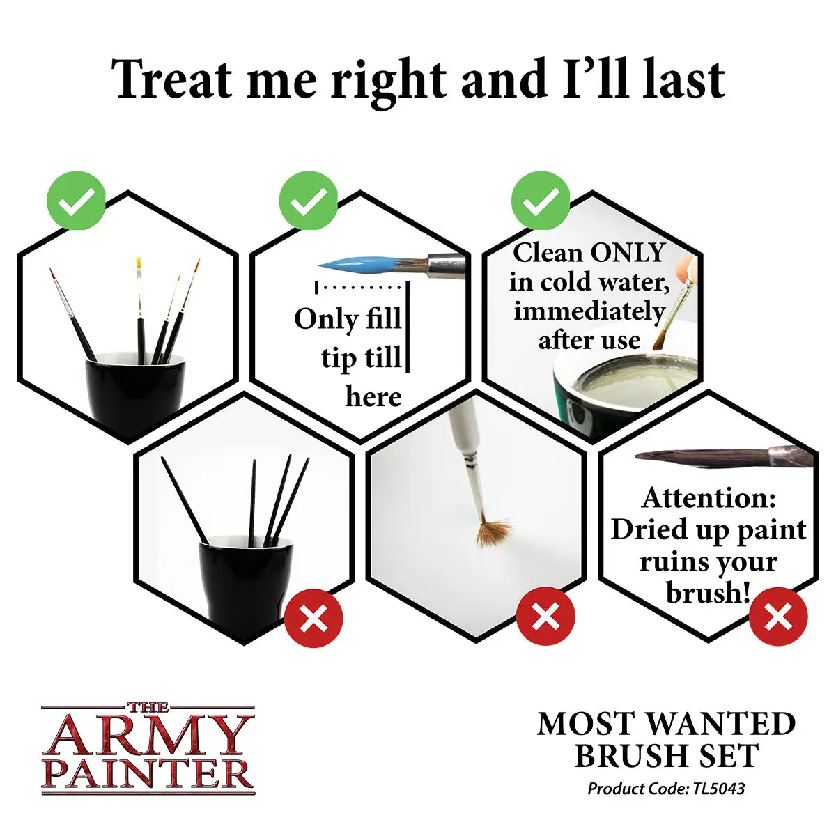 Brush Set: The Army Painter - Most Wanted - Image 4