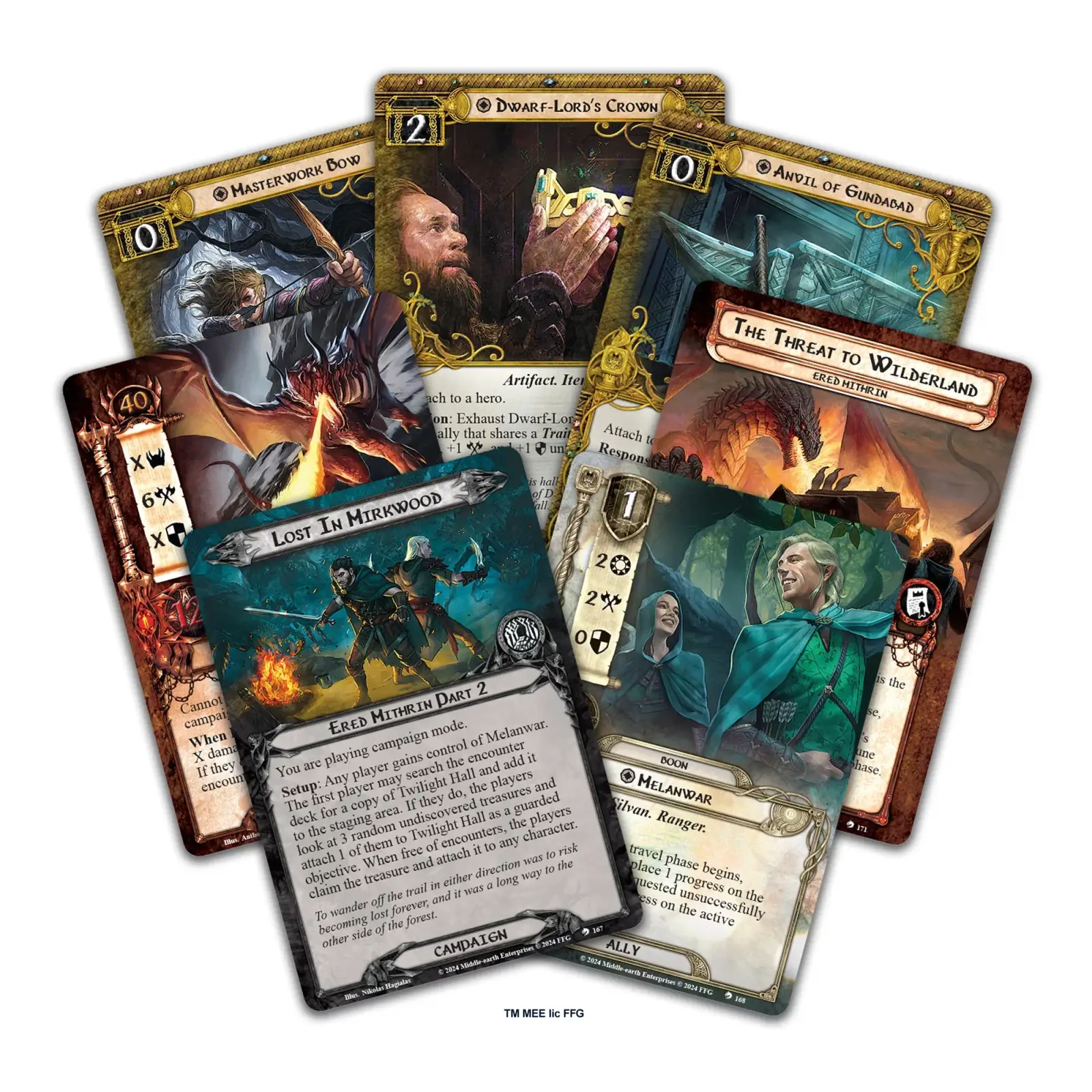 The Lord of the Rings: The Card Game - Ered Mithrin Campaign (EN) - Image 3
