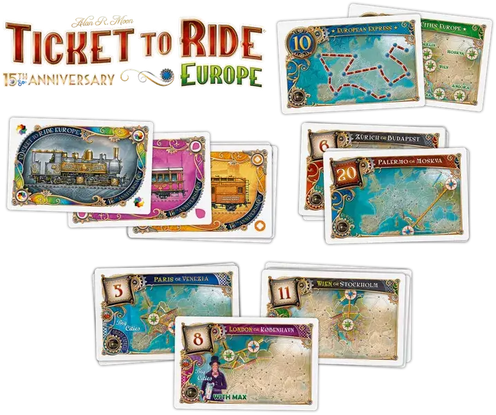 Ticket to Ride: Europe - 15th Anniversary (EN) - Image 3