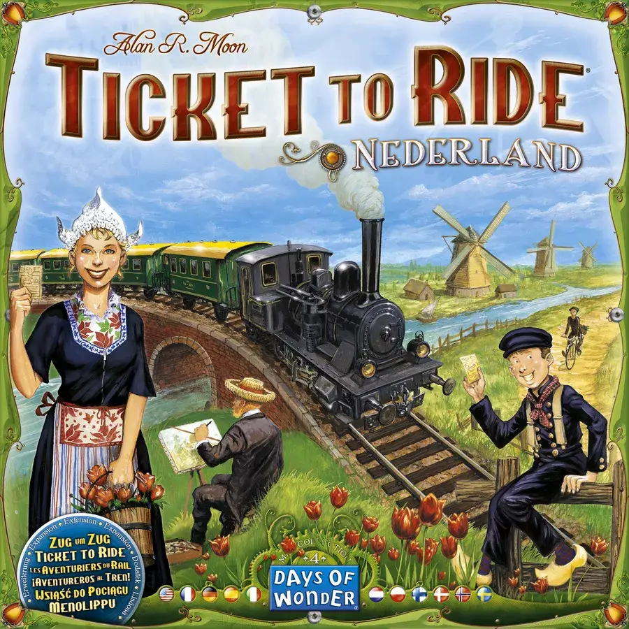Ticket to Ride: Map Collection Volume 4 - Nederland (EN/DE/FR)