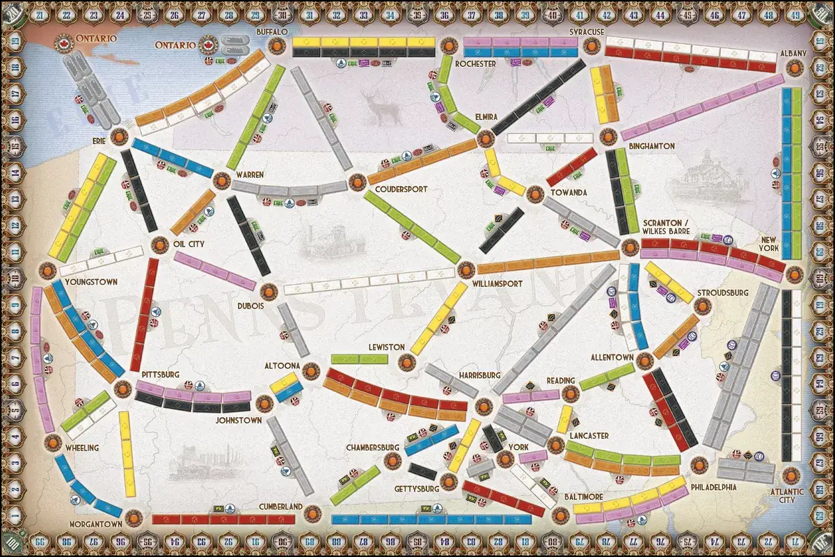 Ticket to Ride: Map Collection Volume 5 - United Kingdom & Pennsylvania (EN/DE/FR) - Image 3