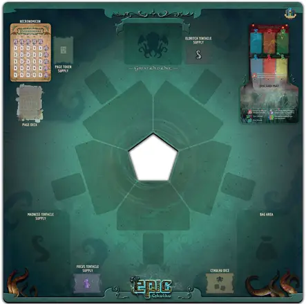 Tiny Epic: Cthulhu - Game Mat (EN)