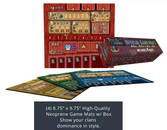 Tiny Epic: Vikings - Clan Mats (4) (EN) - Image 2