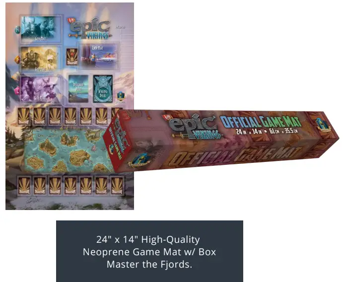 Tiny Epic: Vikings - Game Mat (EN) - Image 2