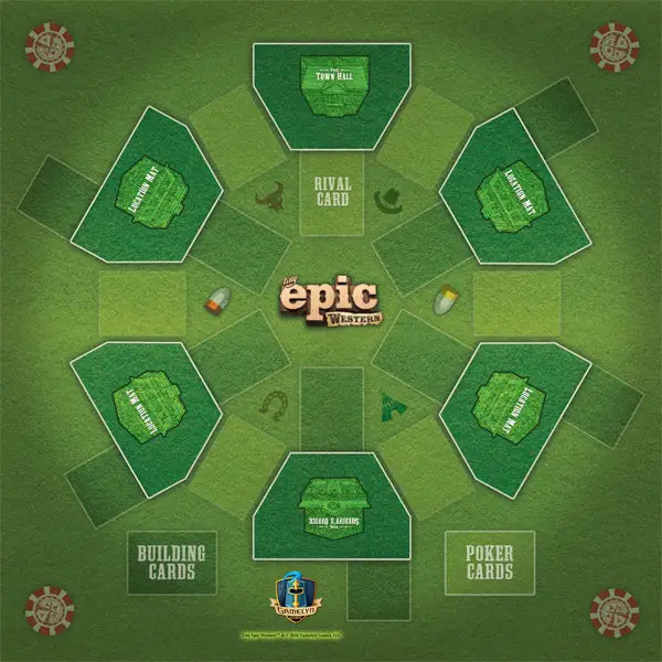 Tiny Epic: Western - Game Mat (EN)