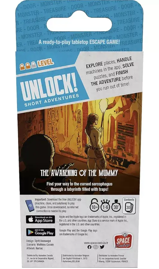 Unlock!: Short Adventures - The Awakening of the Mummy (EN) - Image 2