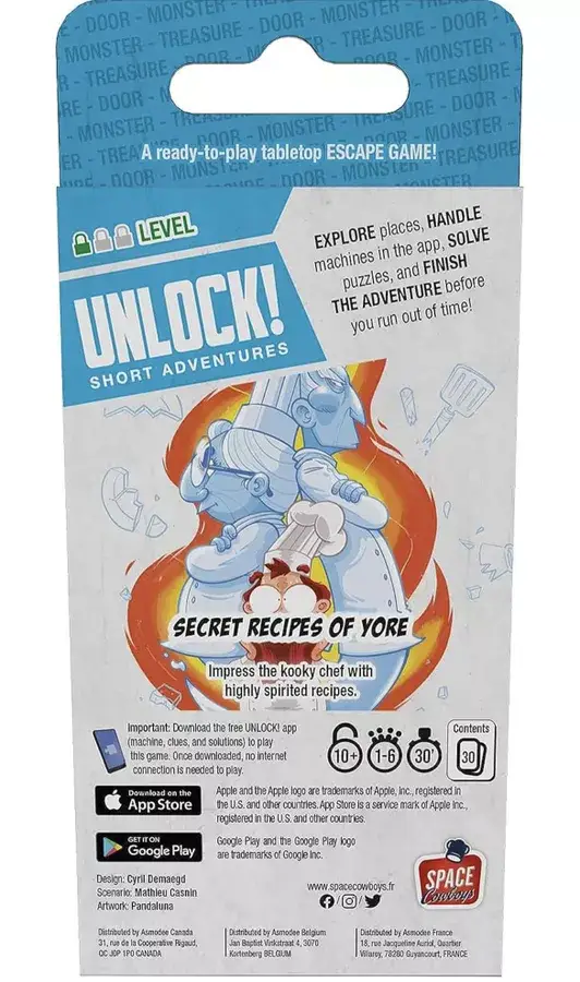 Unlock!: Short Adventures - Secret Recipes of Yore (EN) - Image 2