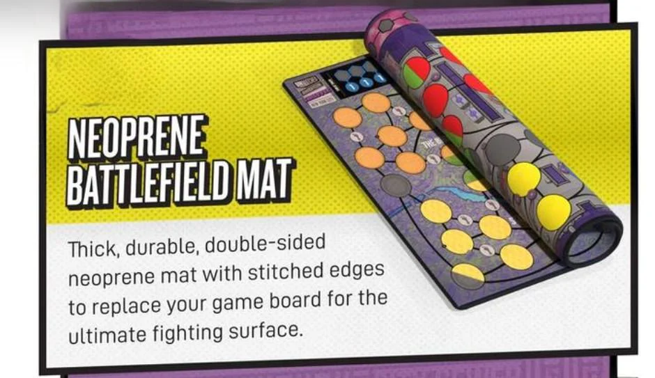 Unmatched Adventures: Teenage Mutant Ninja Turtles - Battlefield Mat (EN)
