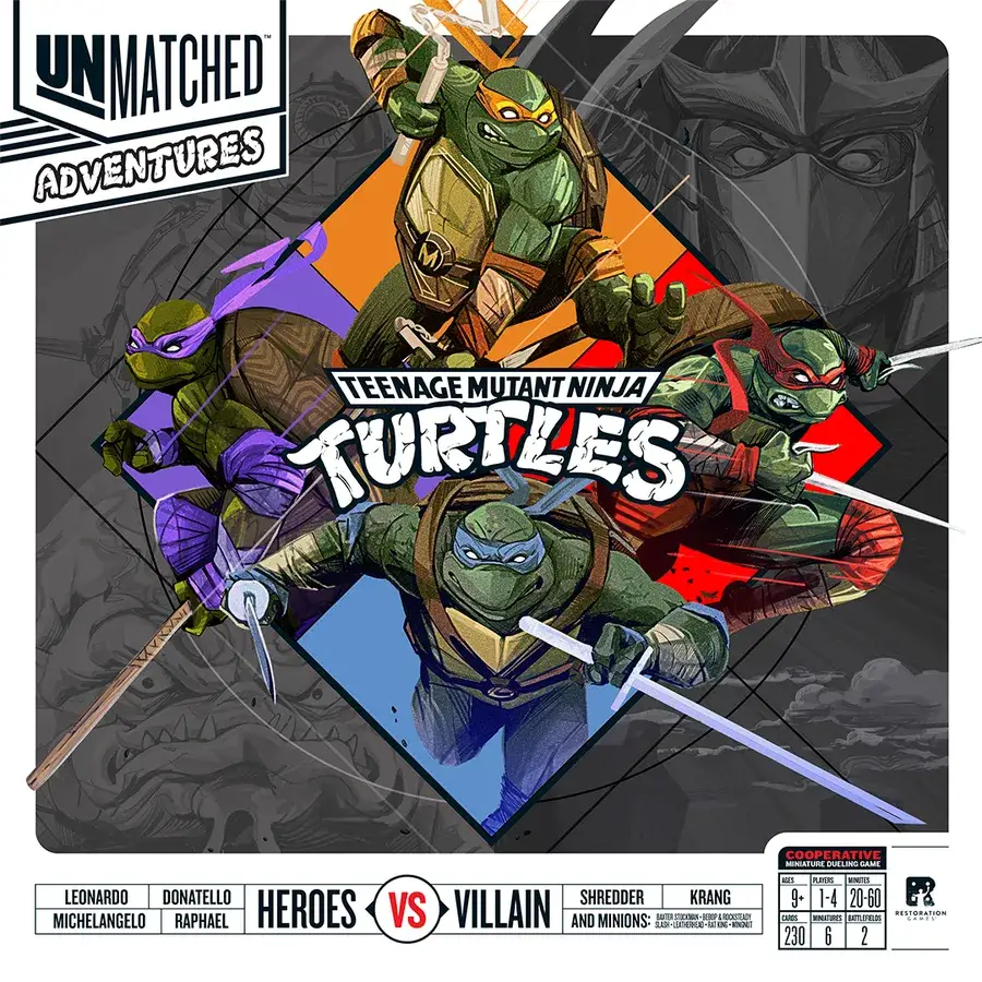 Unmatched Adventures: Teenage Mutant Ninja Turtles - Pizza Rama (EN)