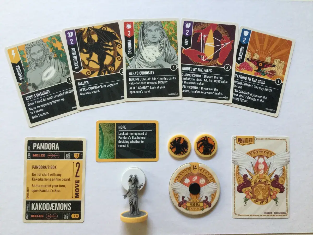 Unmatched: Battle of Legends - Vol. 3 - Blackbeard - Chupacabra - Pandora - Loki (EN) - Image 2