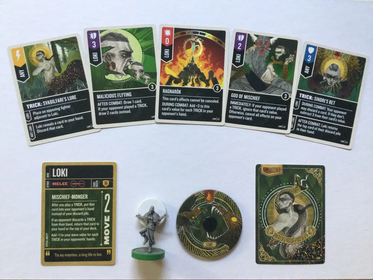 Unmatched: Battle of Legends - Vol. 3 - Blackbeard - Chupacabra - Pandora - Loki (EN) - Image 3