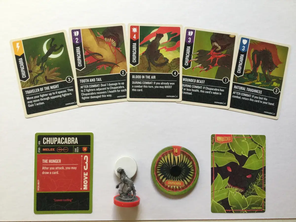 Unmatched: Battle of Legends - Vol. 3 - Blackbeard - Chupacabra - Pandora - Loki (EN) - Image 4