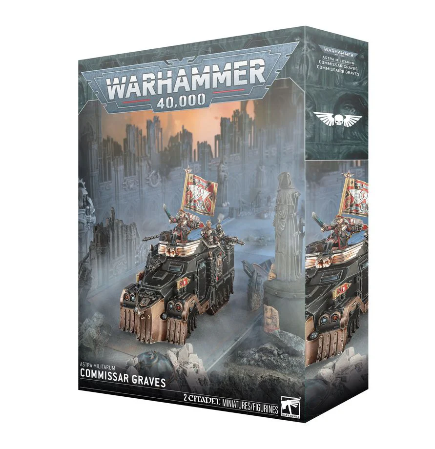 Warhammer 40k: Astra Militarum - Commissar Graves