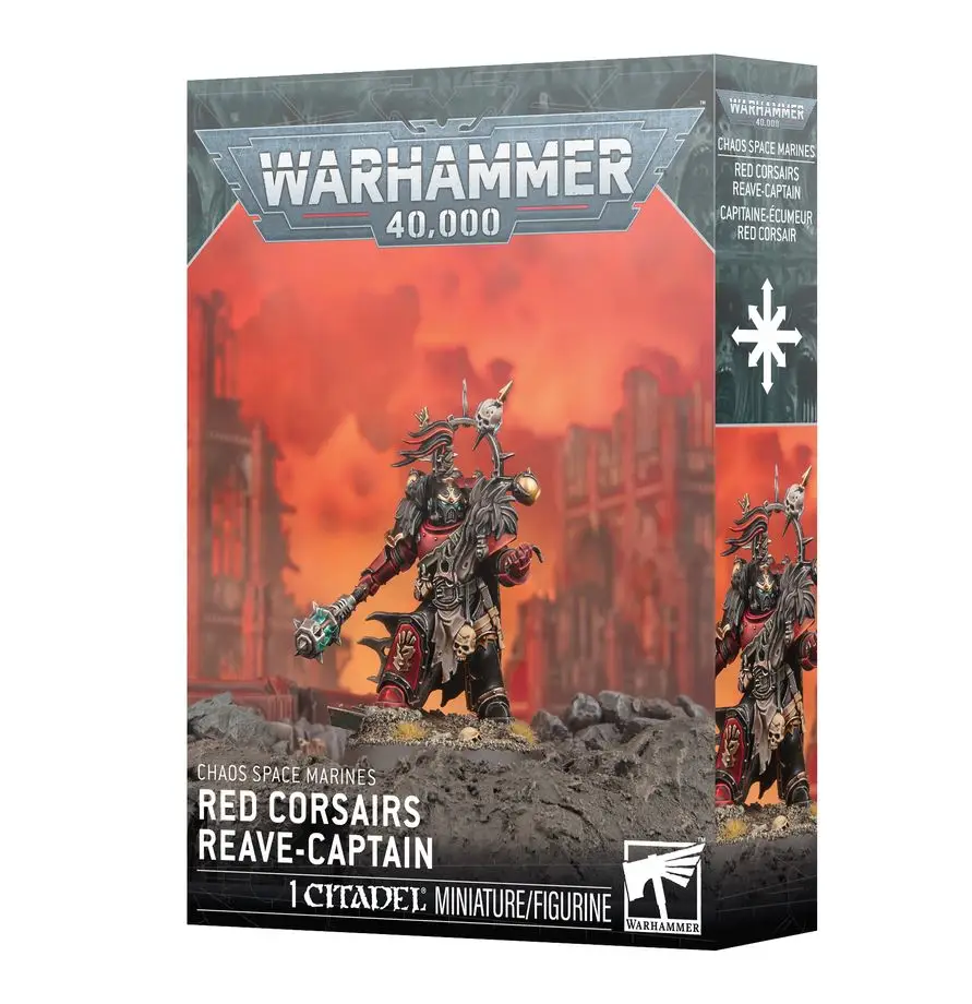 Warhammer 40k: Chaos Space Marines - Red Corsairs - Reave-Captain