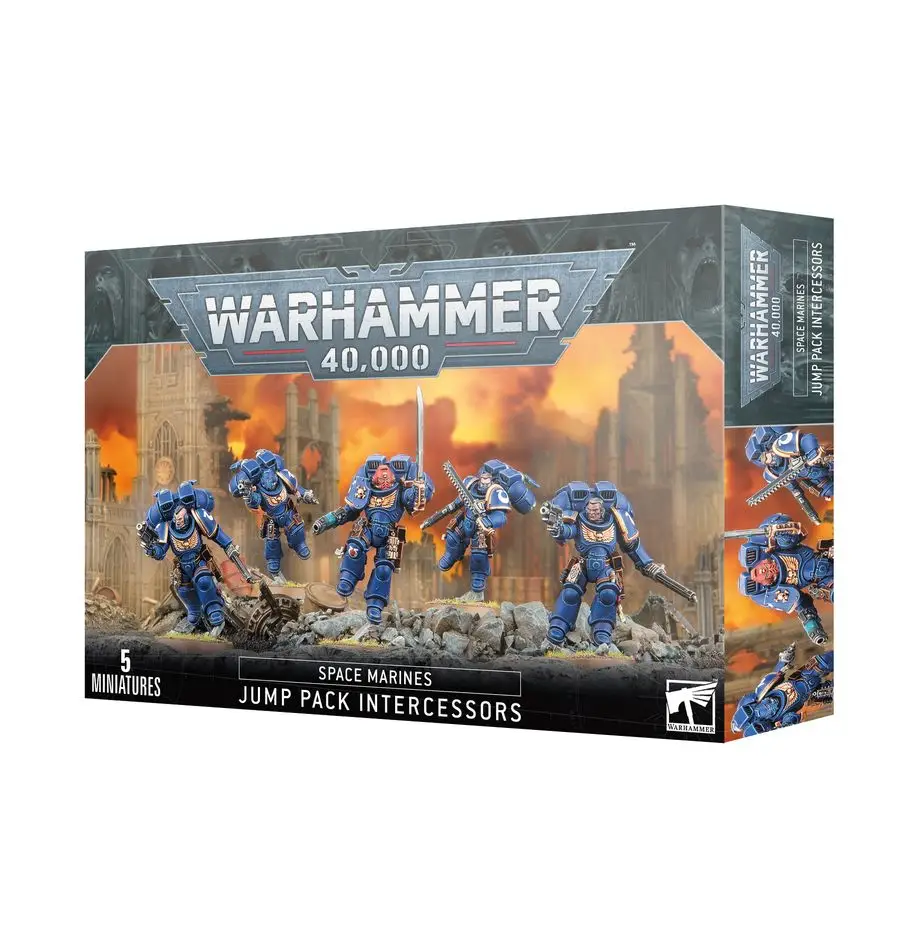 Warhammer 40k: Space Marines - Intercessoren mit Sprungmodul (DE)