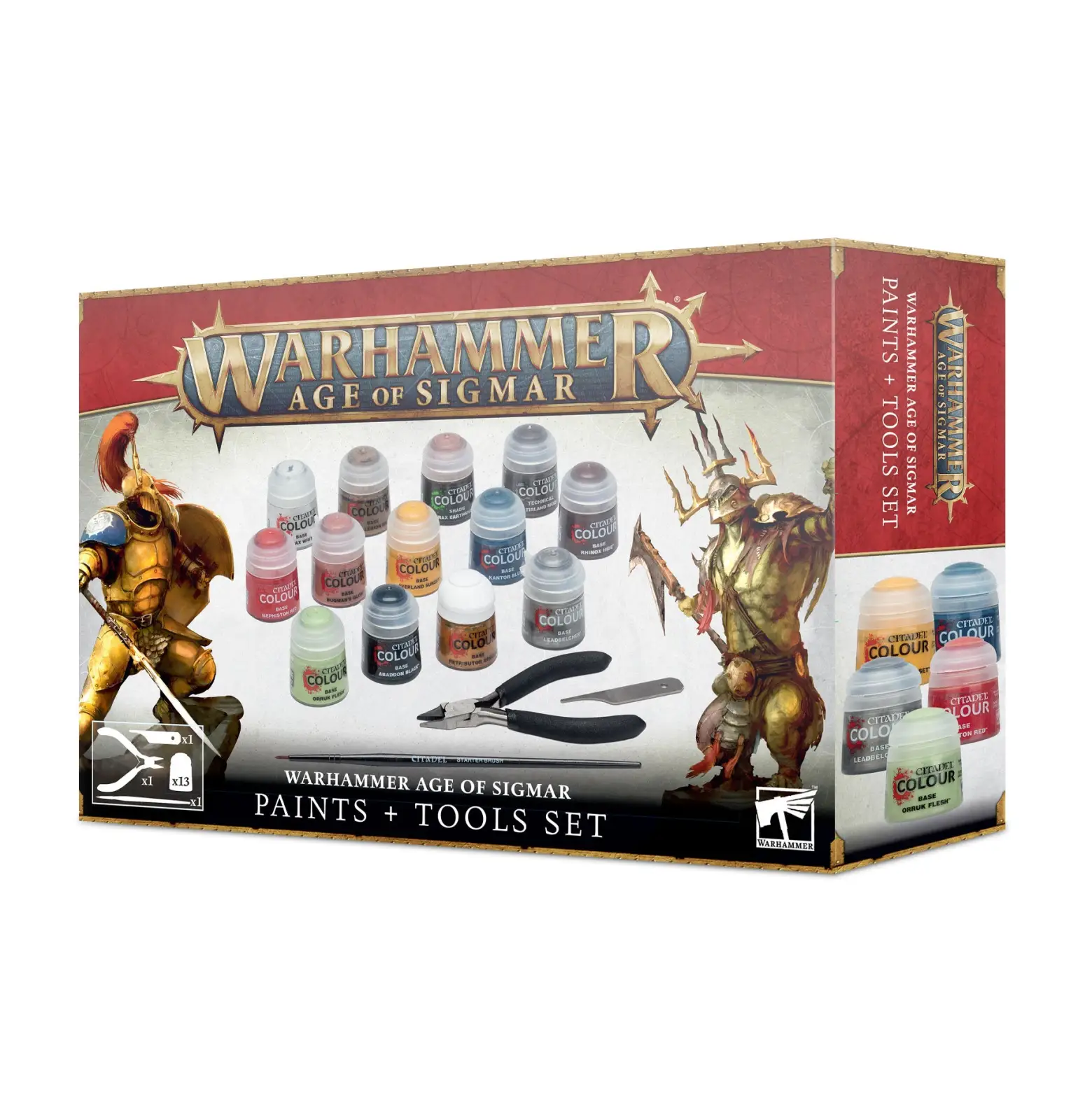 Age of Sigmar: Farben + Tools Set (DE)