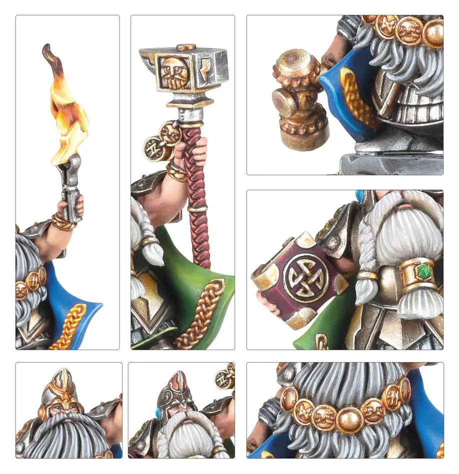 Warhammer Old World: Dwarfen Mountain Holds - Dwarf Runesmith - Image 3