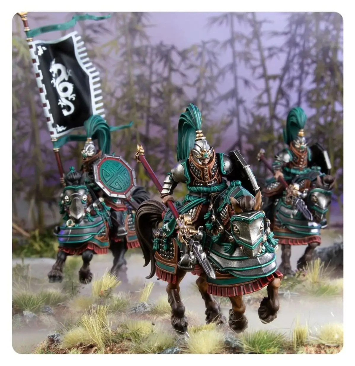 Warhammer Old World: Grand Cathay - Jade Lancers - Image 4