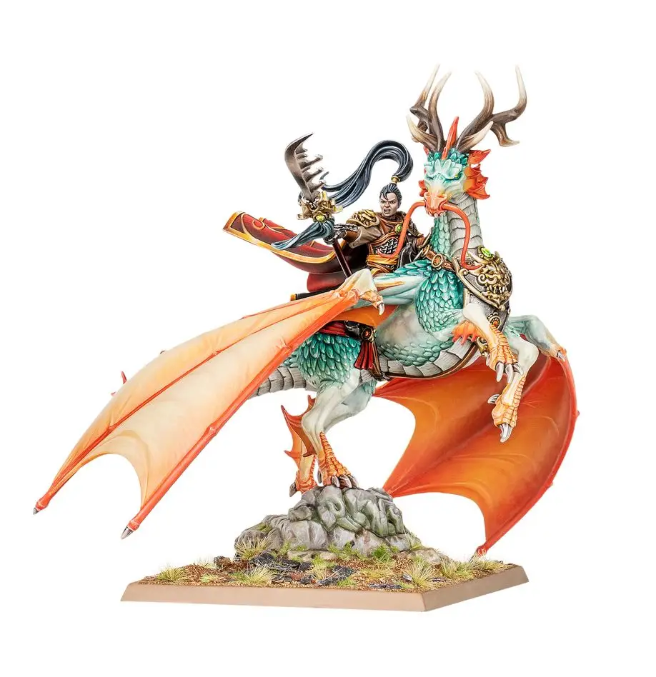 Warhammer Old World: Grand Cathay - Shugengan Lord of Great Spirit Longma - Image 2