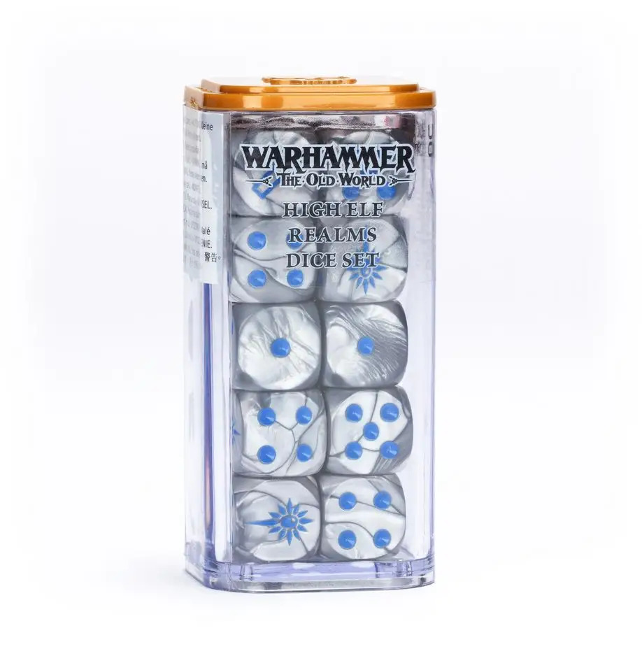 Warhammer Old World: High Elf Realms - Dice