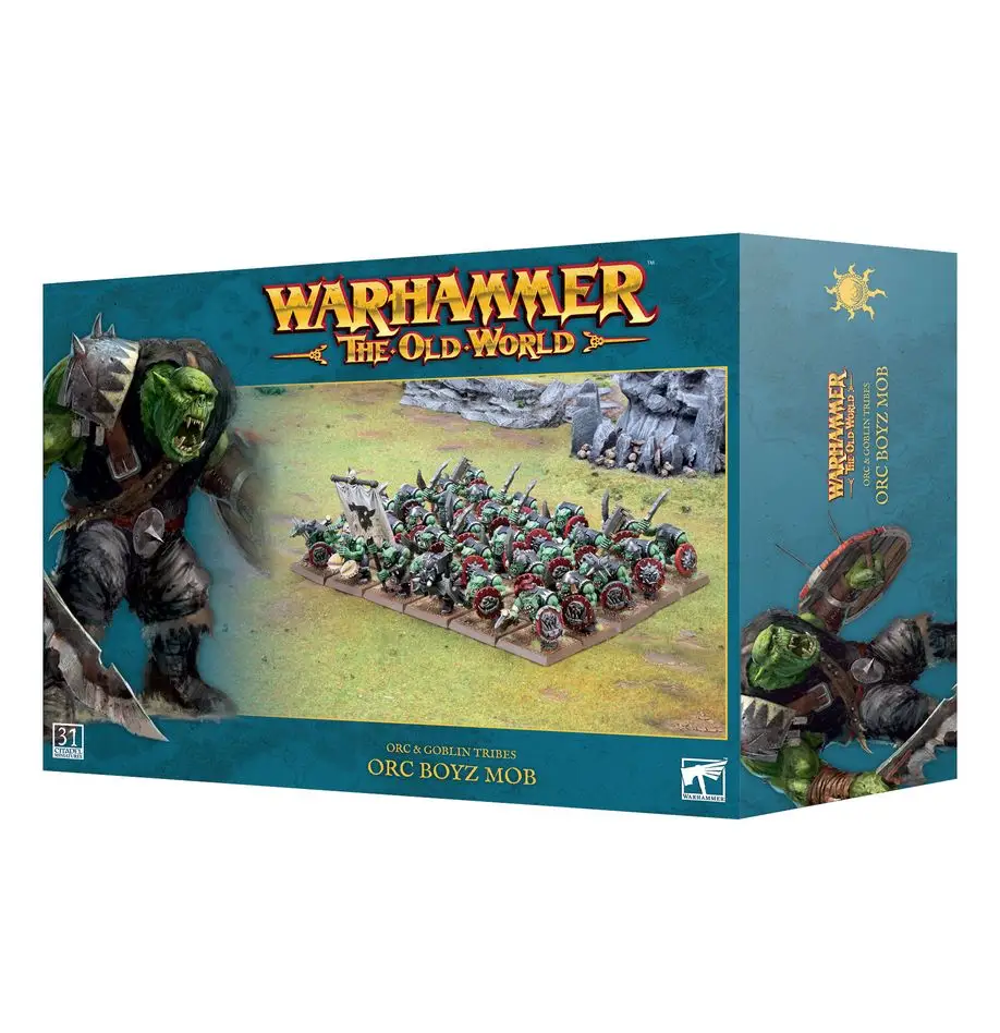 Warhammer Old World: Orc & Goblin Tribes - Orc Boyz Mob