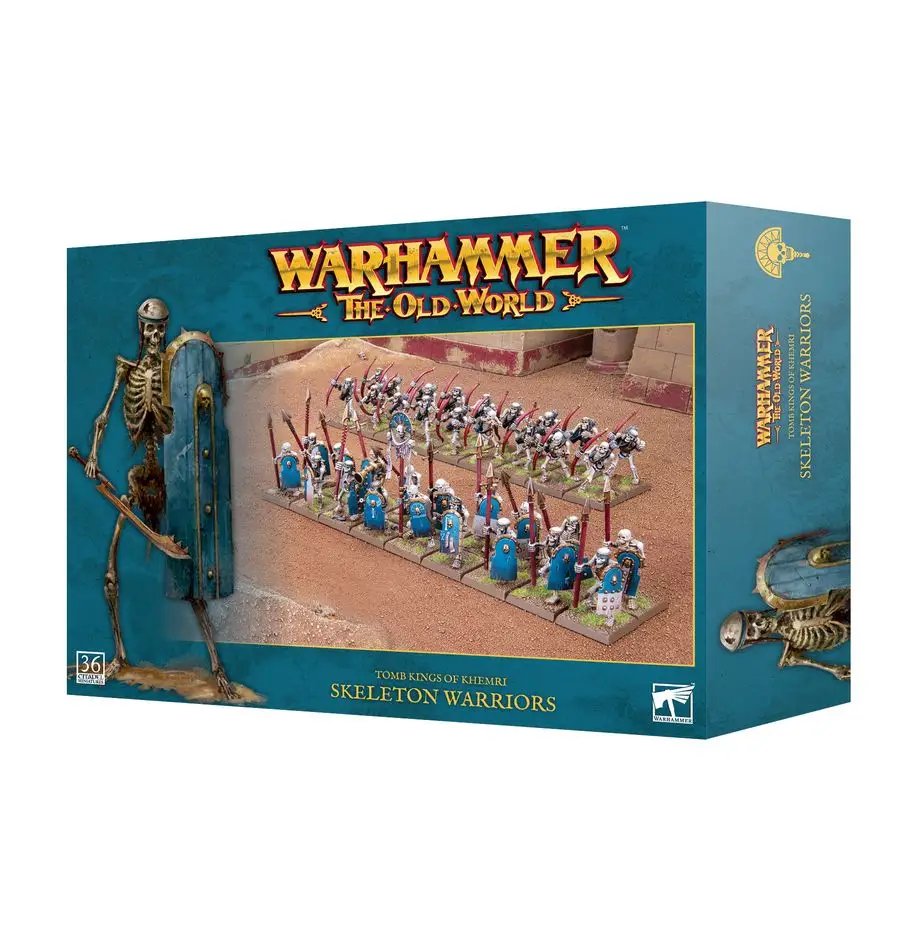 Warhammer Old World: Tomb Kings of Khemri - Skeleton Warriors