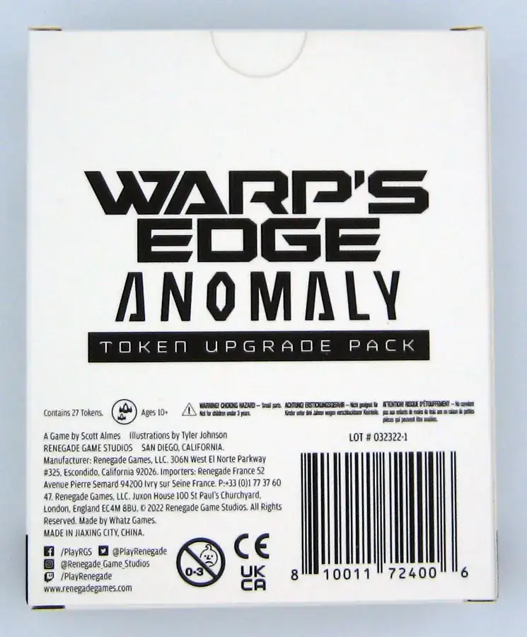 Warps Edge: Anomaly - Token Upgrade Pack (EN) - Image 2
