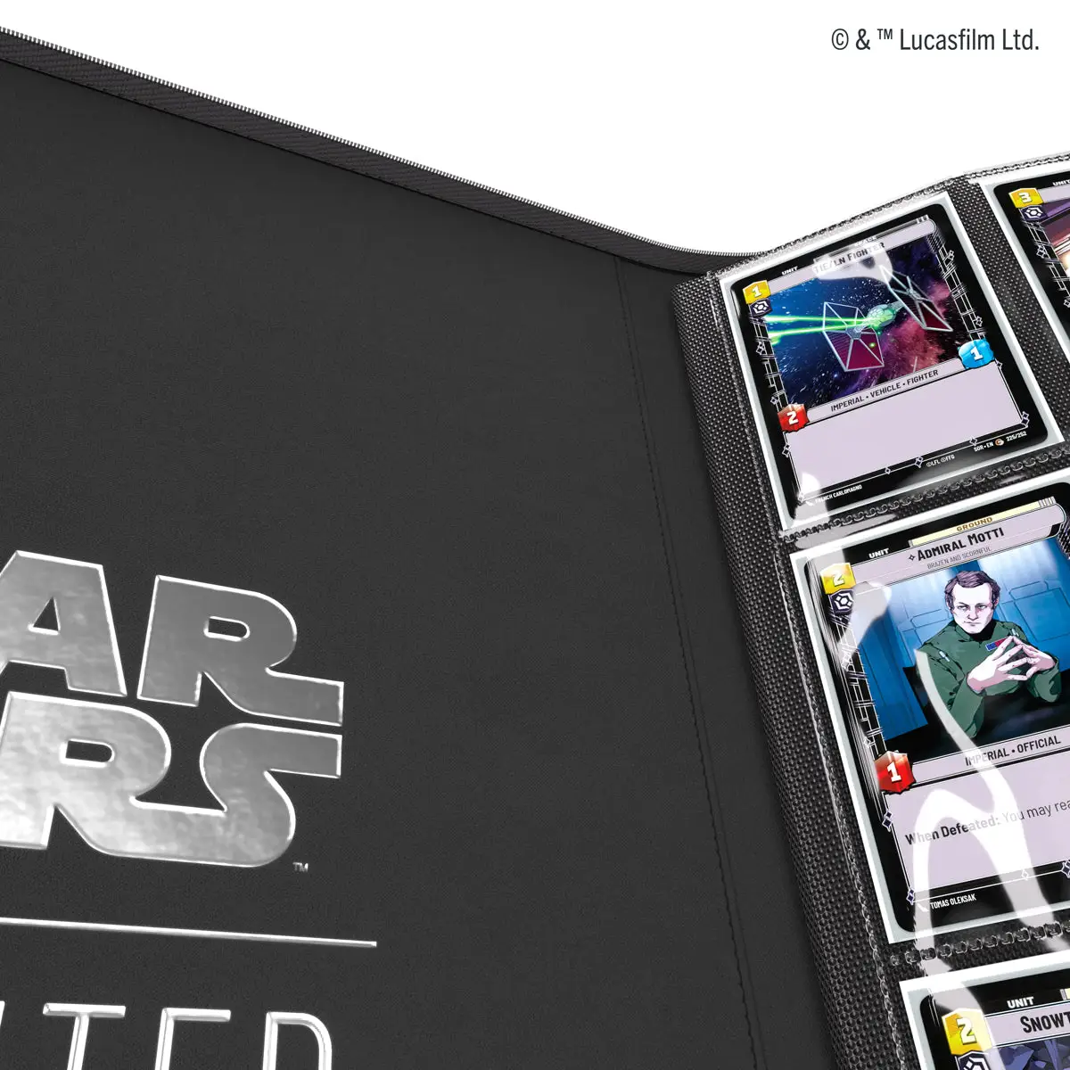 Zip-Up Album: Star Wars Unlimited - 18-Pocket - Black - Image 3