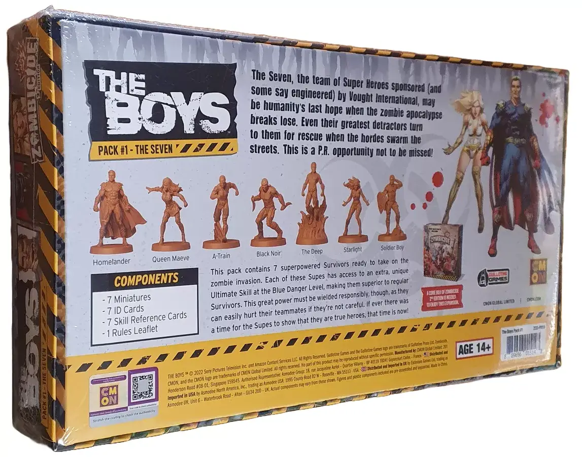 Zombicide: 2nd Edition - The Boys Pack 1 - The Seven (EN) - Image 2